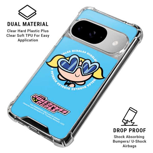 Cartoon Network Powerpuff Girls Bubbles Google Pixel 10 Clear Case